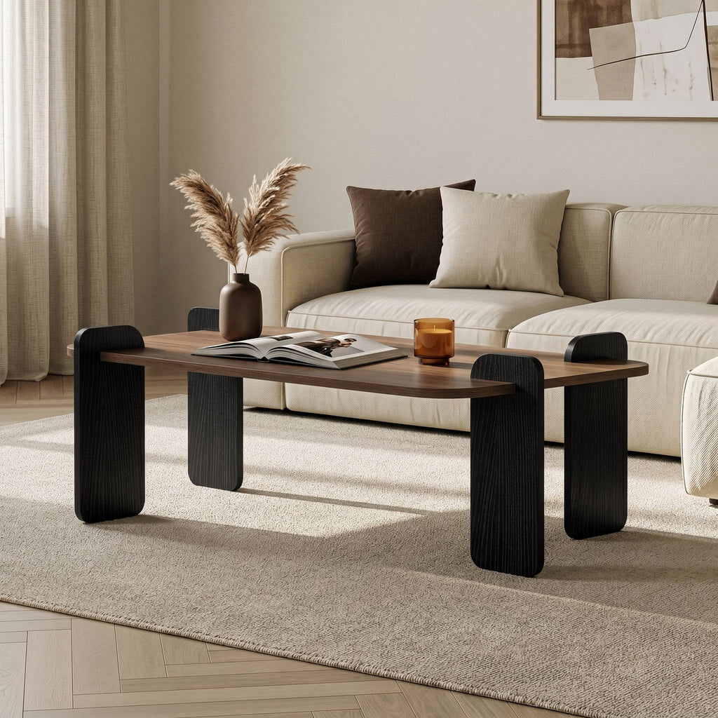 Tables Basses Renard - Noyer / Bois Noir