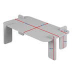 Tables Basses Renard - Lotus / Noyer