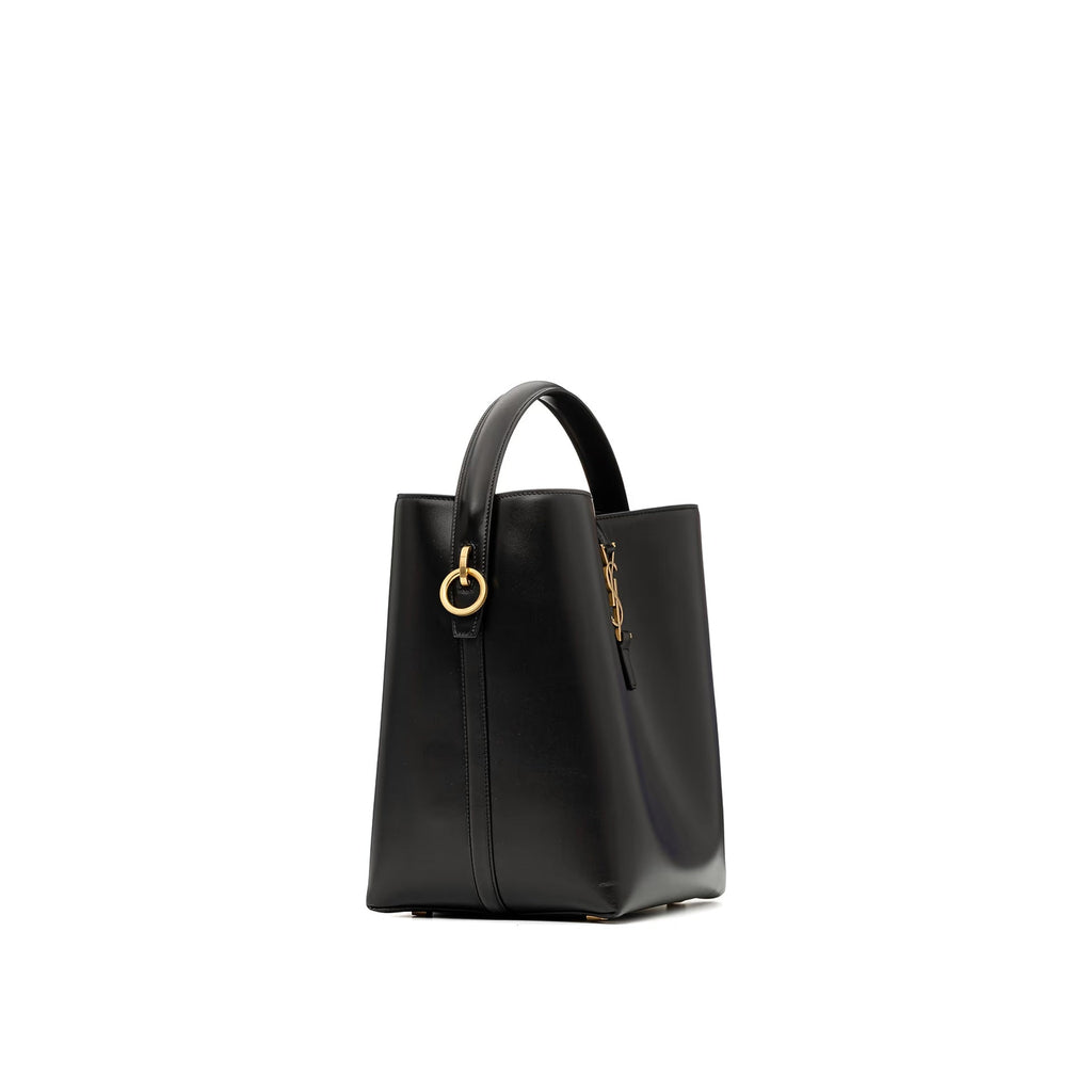 Borsa Saint Laurent Le 37 Small Leather Bucket
