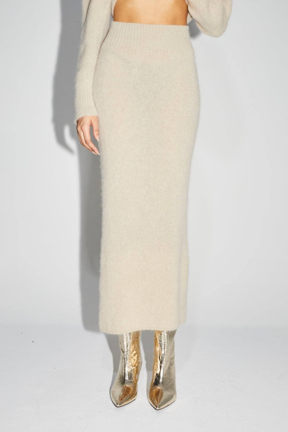 La Jupe Sirène Camille Beige