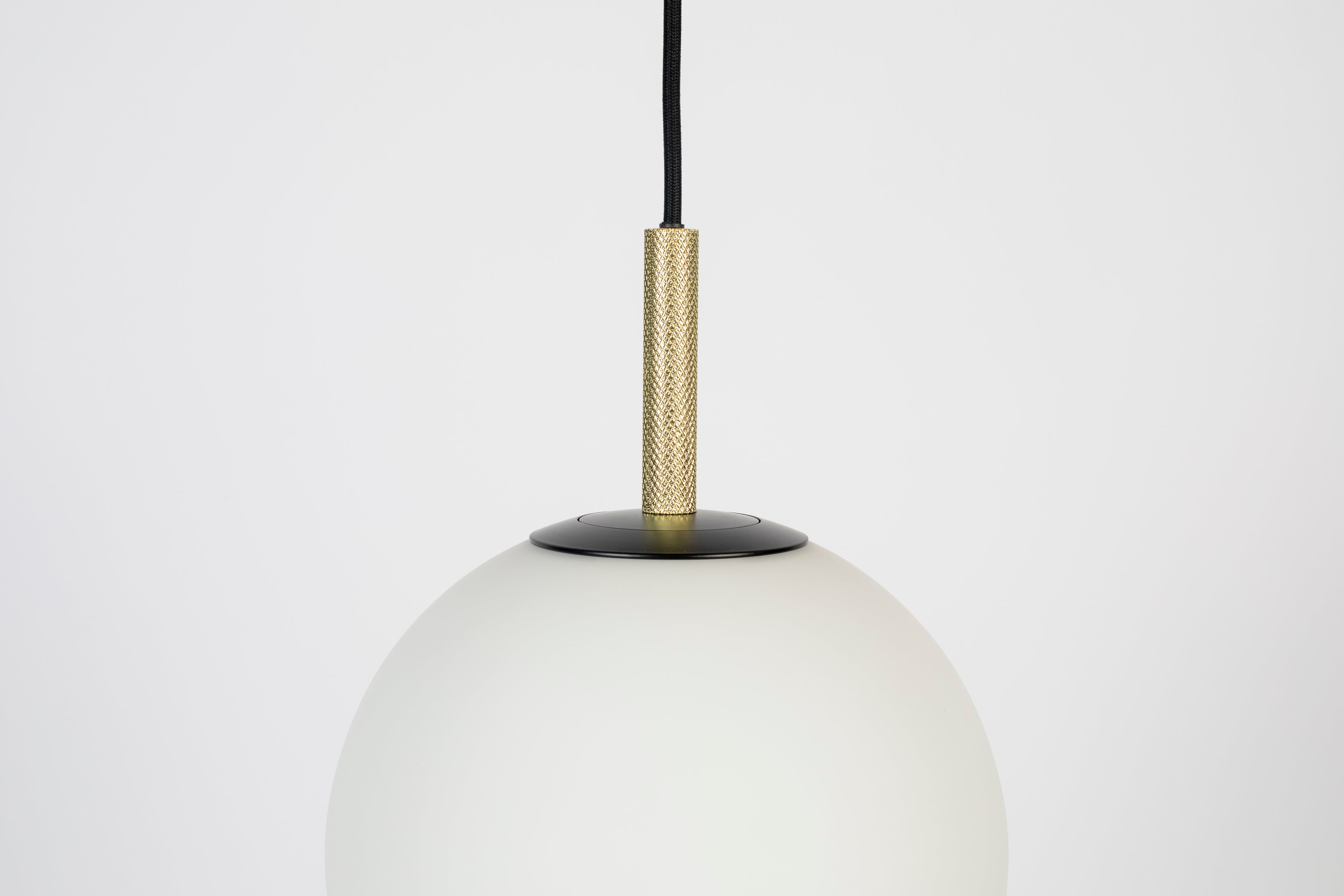 Orion 25 - Lámpara colgante - Vidrio - Negro