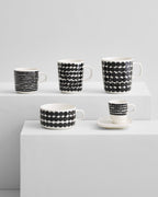 Tasse À Expresso Et Assiette Oiva / Siirtolapuutarha - 10X10Cm