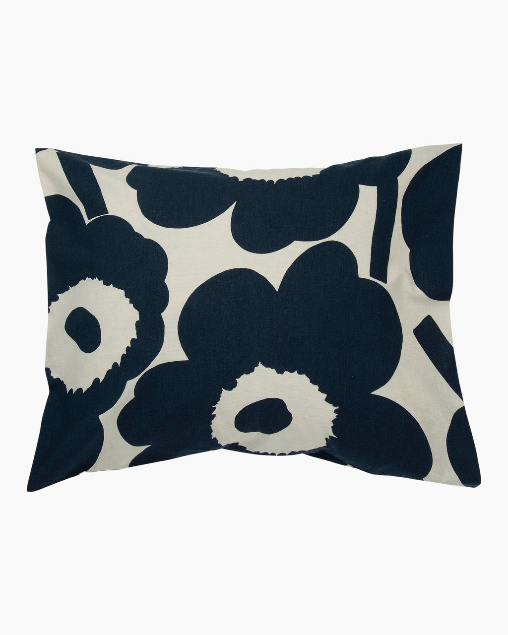 Funda de almohada Unikko - Algodón y azul