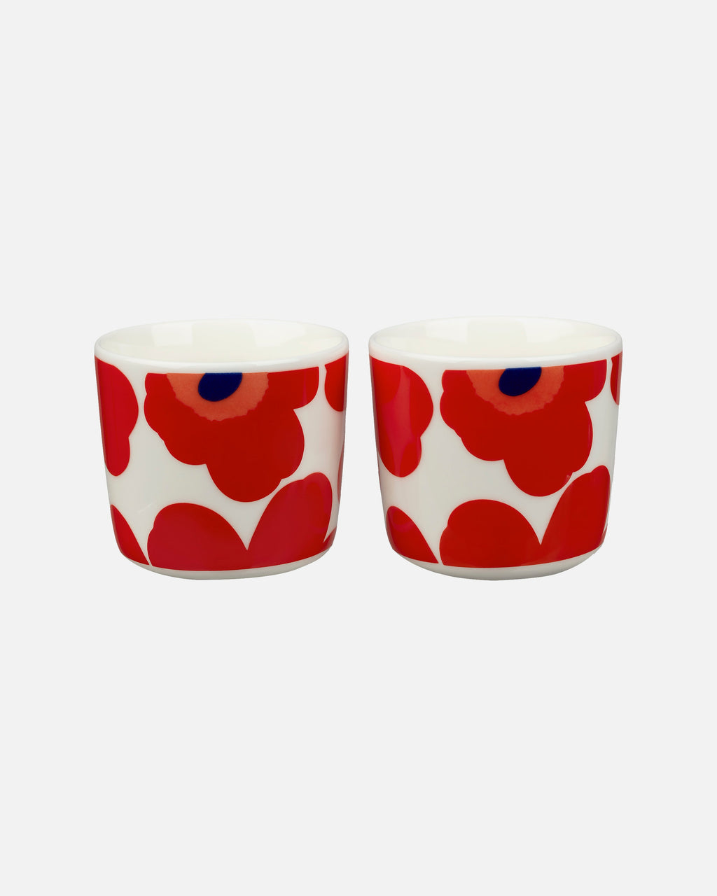 Ensemble De Tasses Oiva / Unikko 2D, Sans Poignée, 2 Pcs