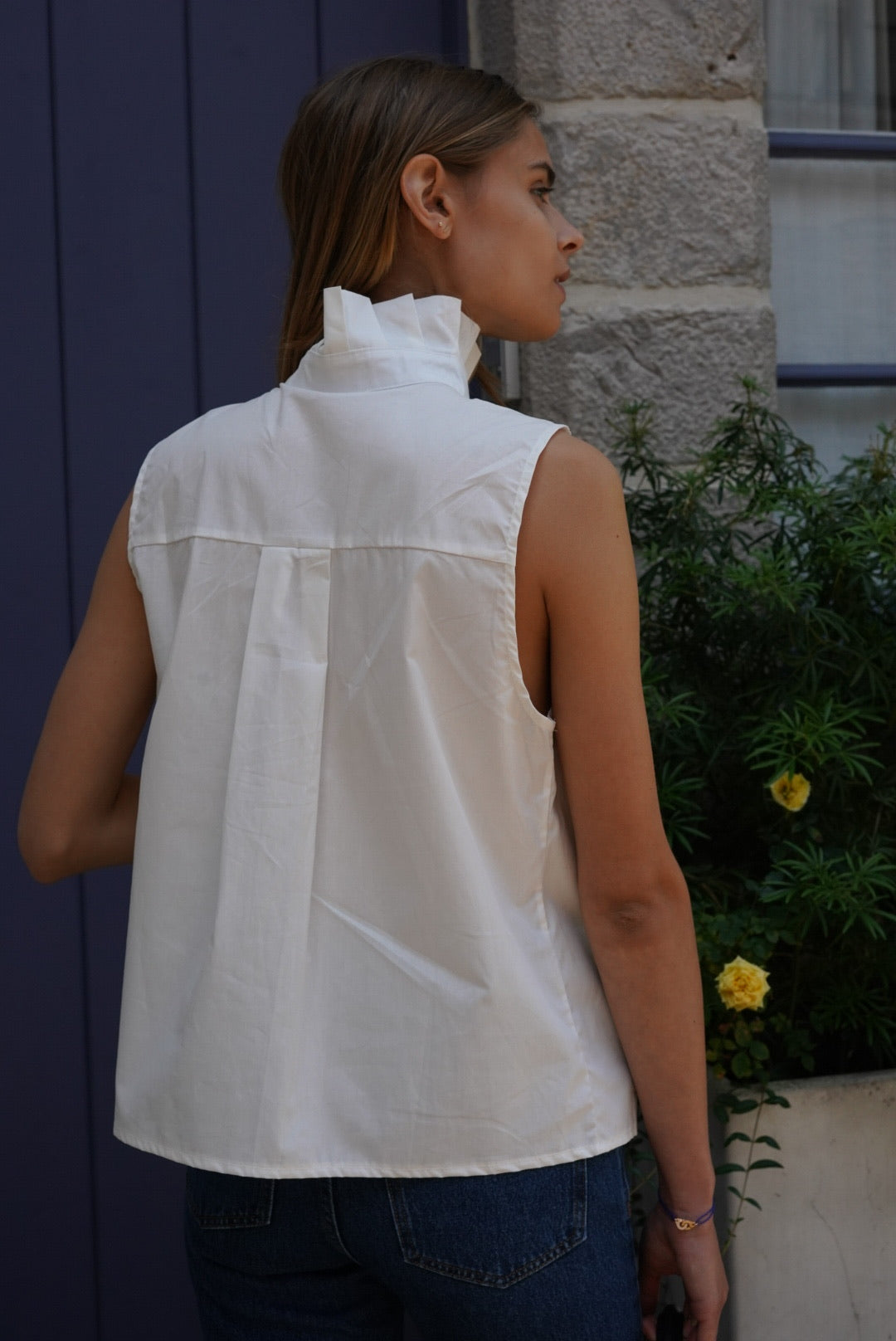 White Virgile Top
