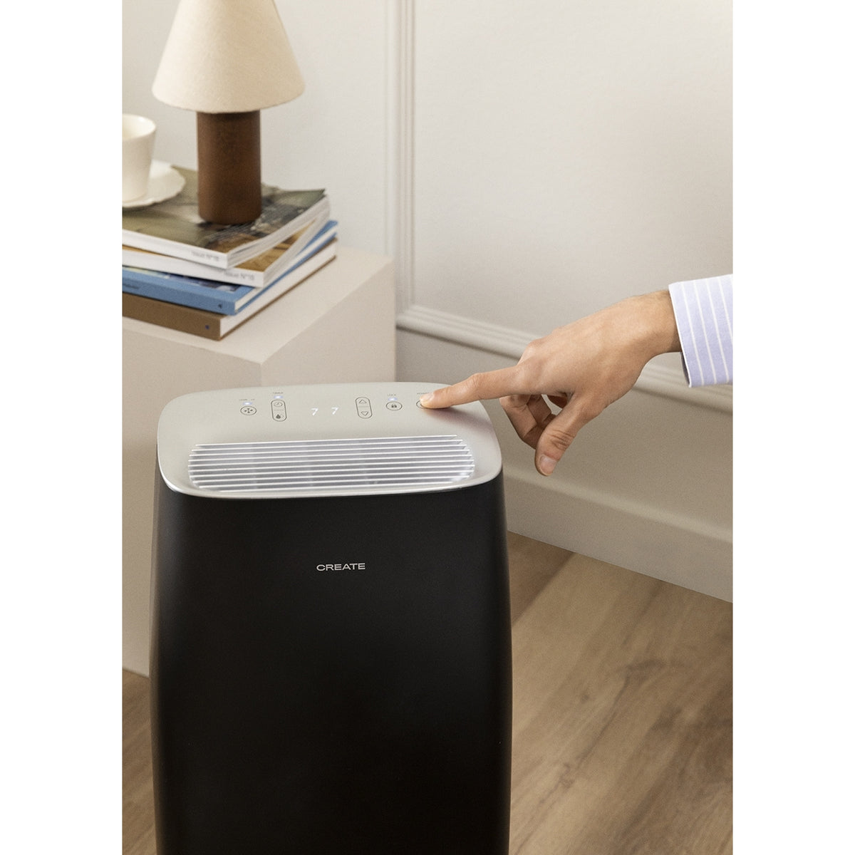 Dryzone Xl-Cubic - Déshumidificateur 10L/Jour 40M² - Noir