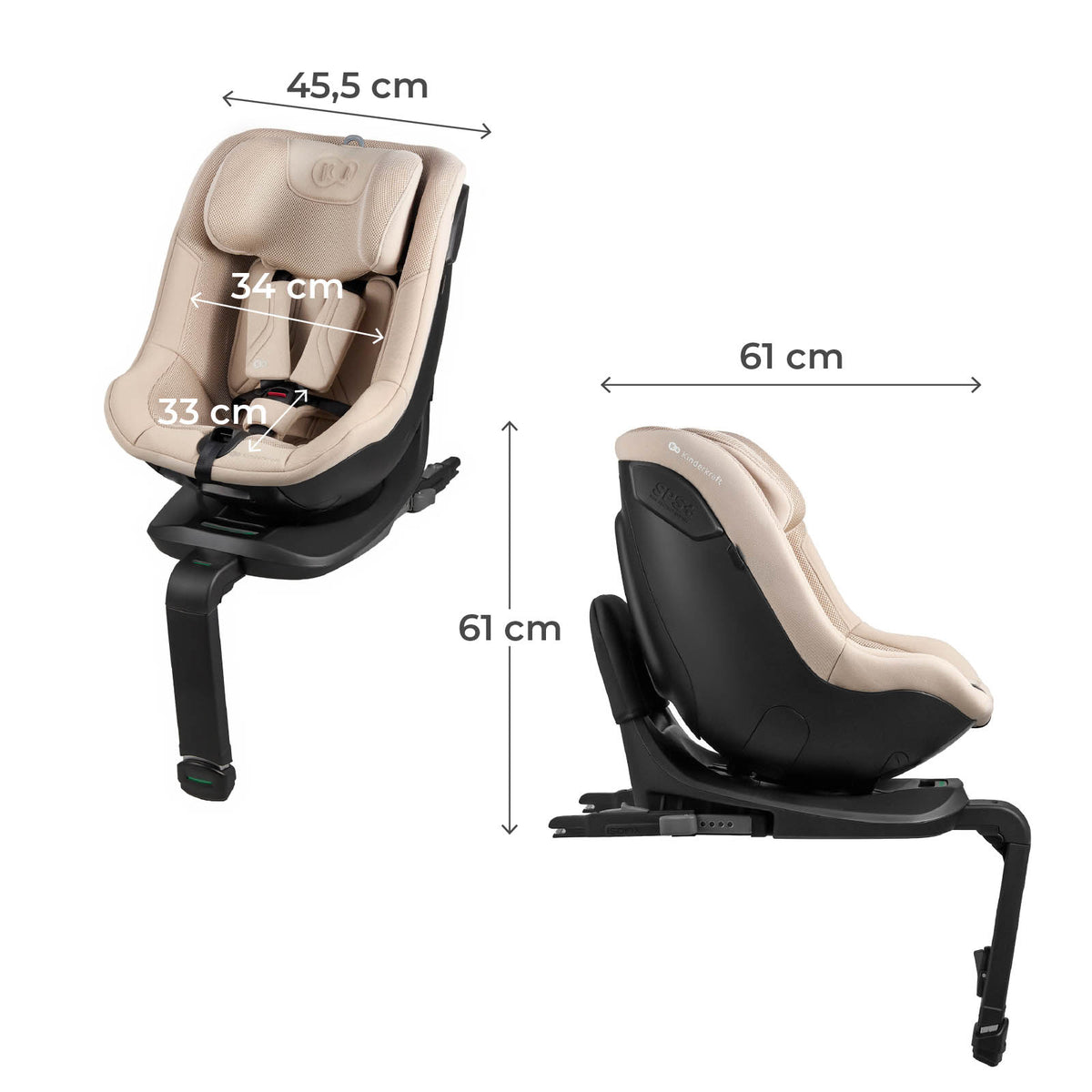 Siège Auto I-Guard Pro I-Size New Fabric Beige