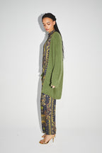 The Harmony Khaki Cardigan