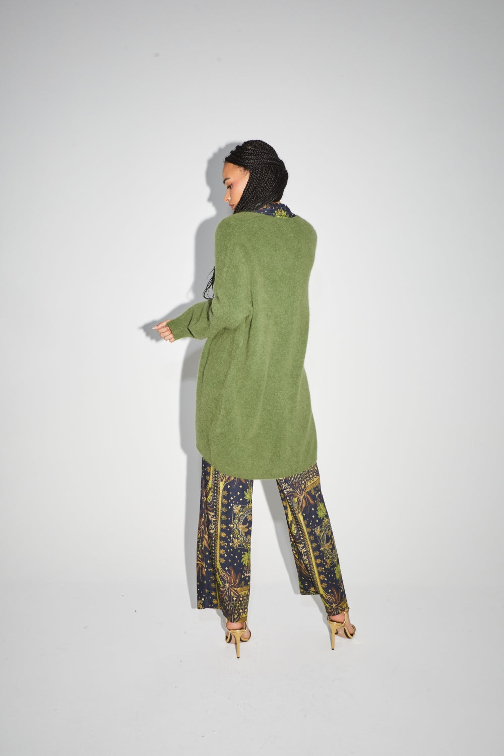 The Harmony Khaki Cardigan