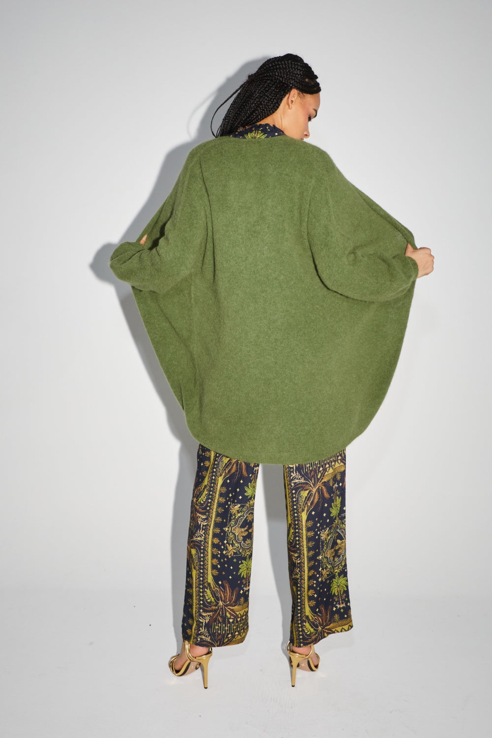 The Harmony Khaki Cardigan