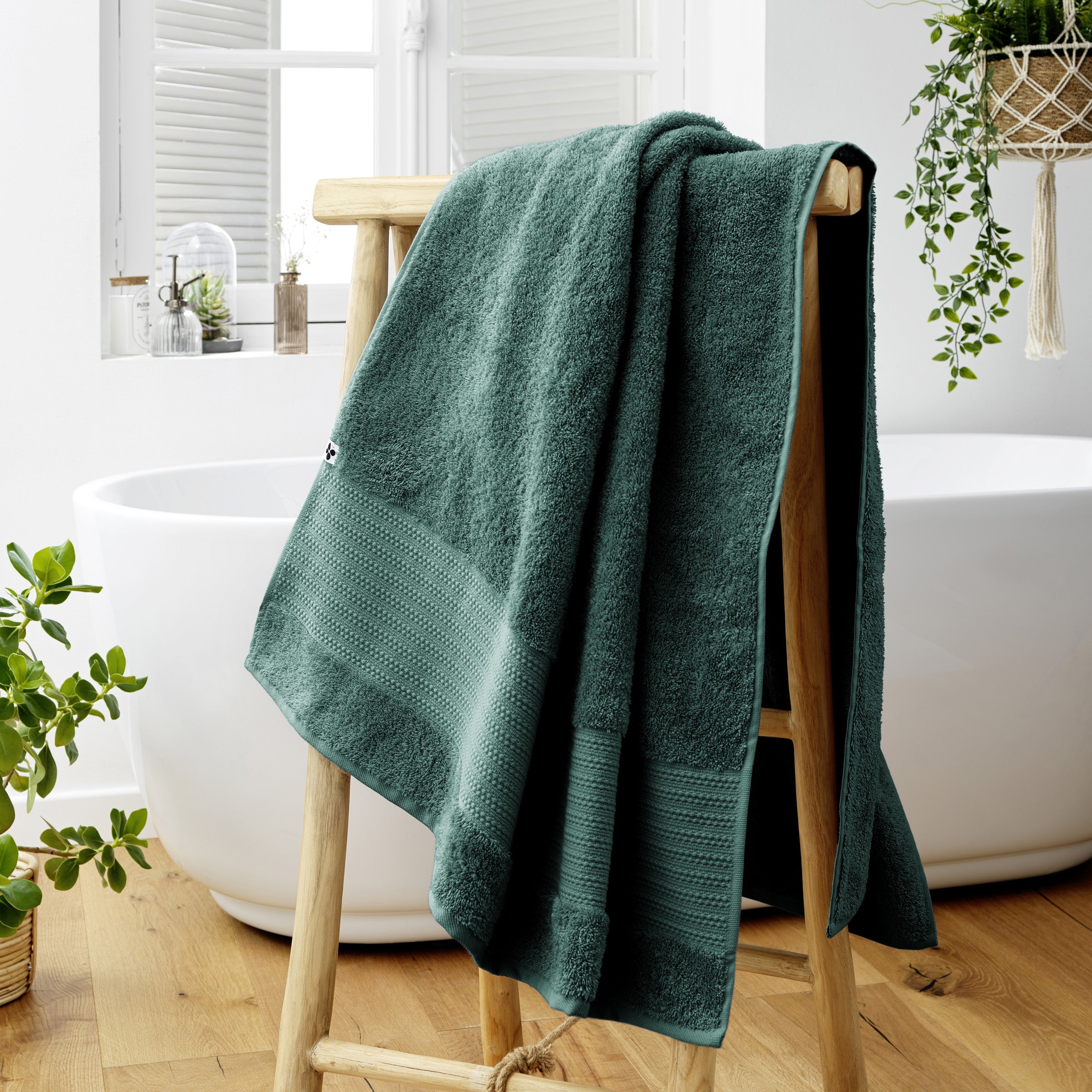 Garance - Drap De Douche - Emeraude