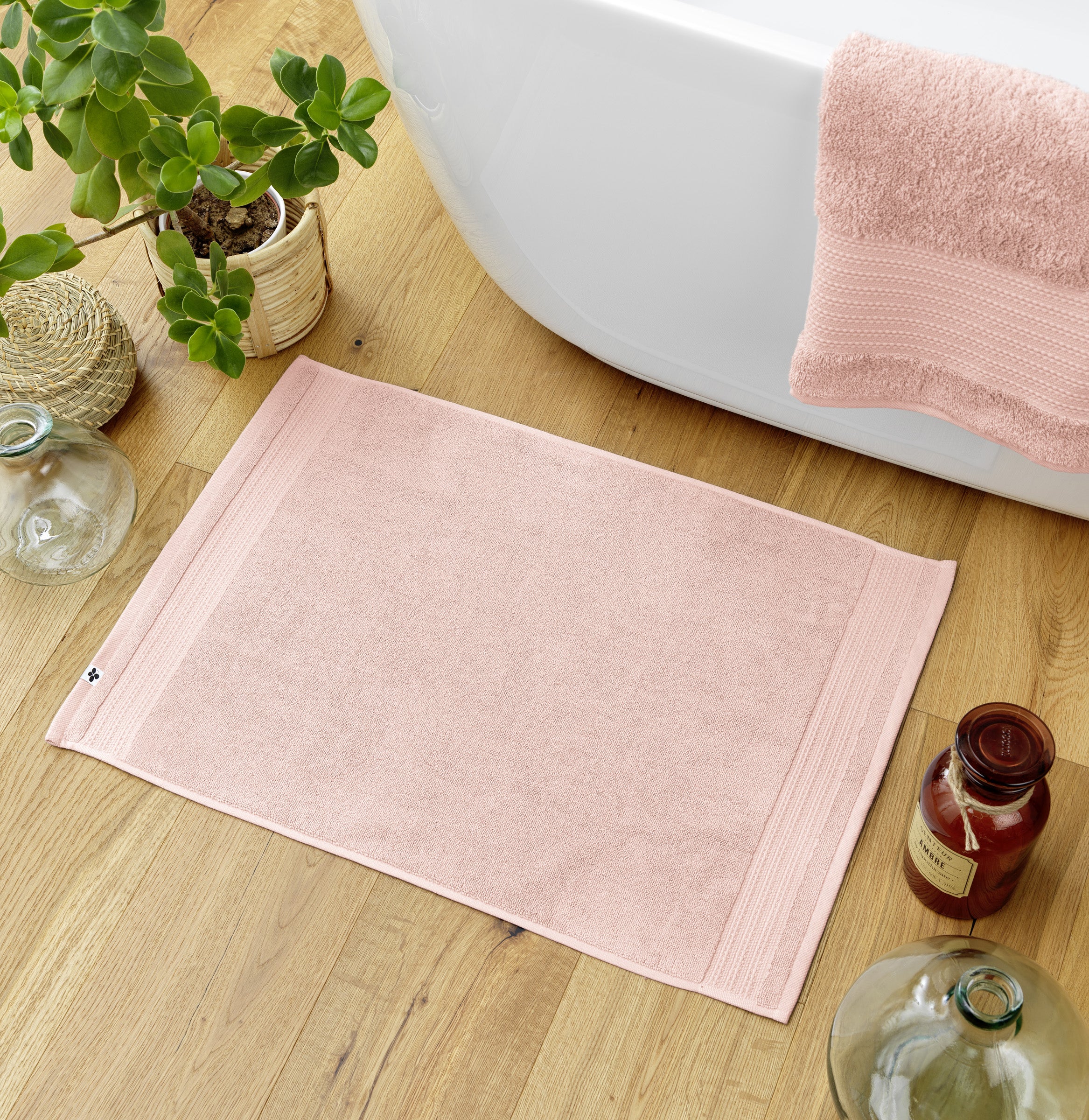 Bath Mat - Garance - Powder Pink