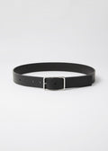Belt S Rosalie Belt Mid Waist - Black - Women