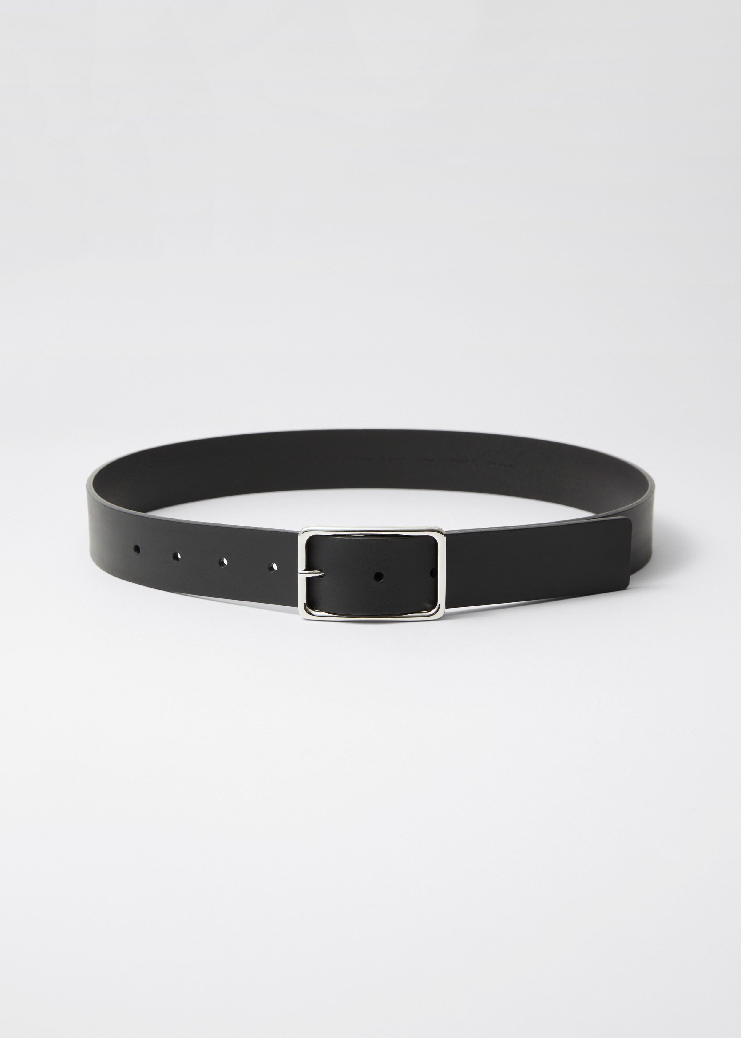 Belt S Rosalie Belt Mid Waist - Black - Women