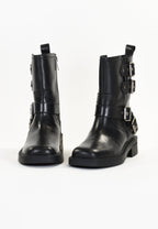 Bottines Eagle - Noir Lisse