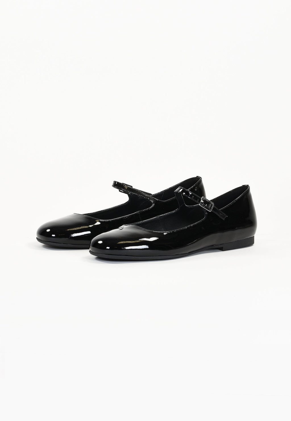 Laelia Ballet Flats - Black Patent