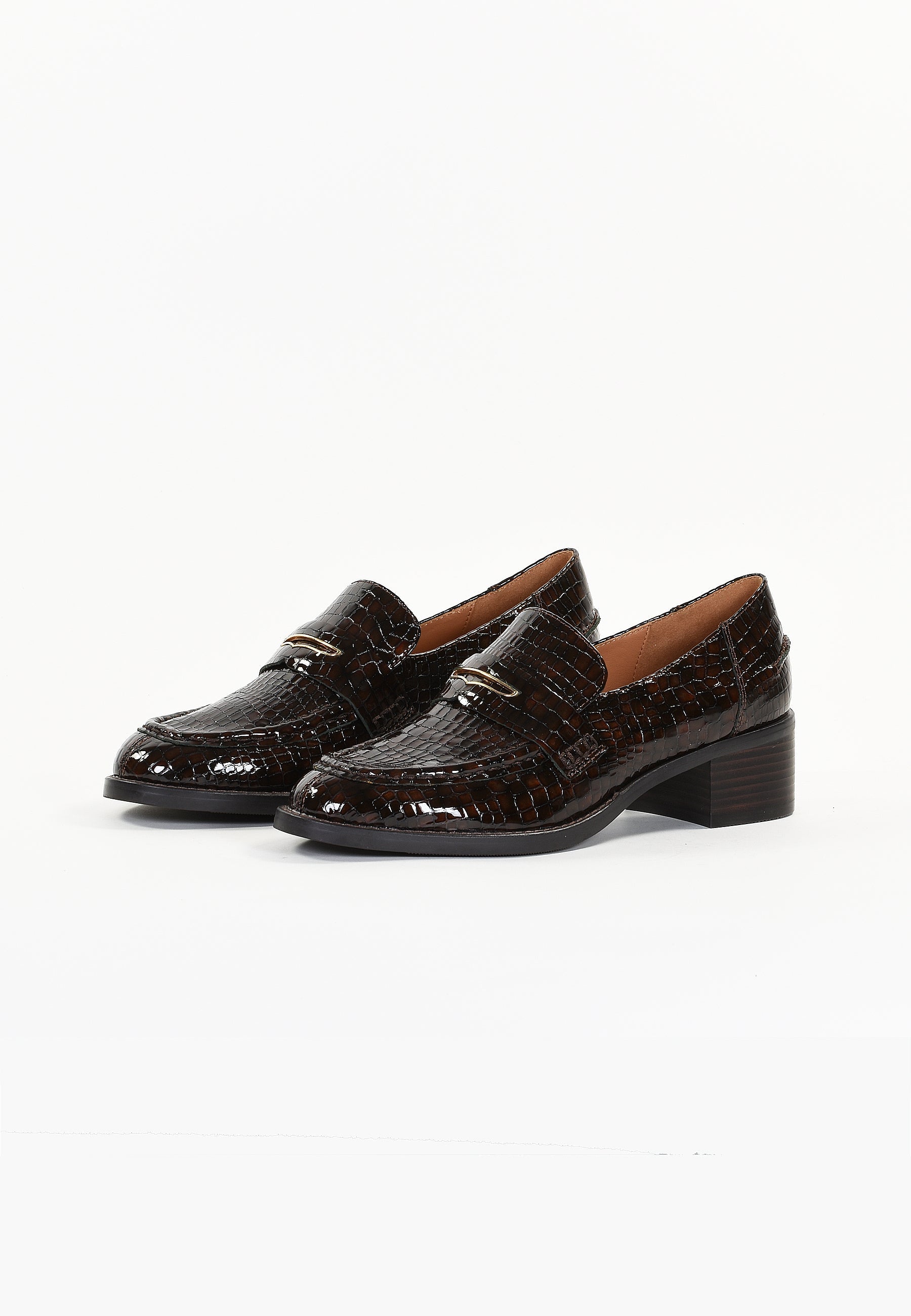 Mocasines Lilas - Marrón