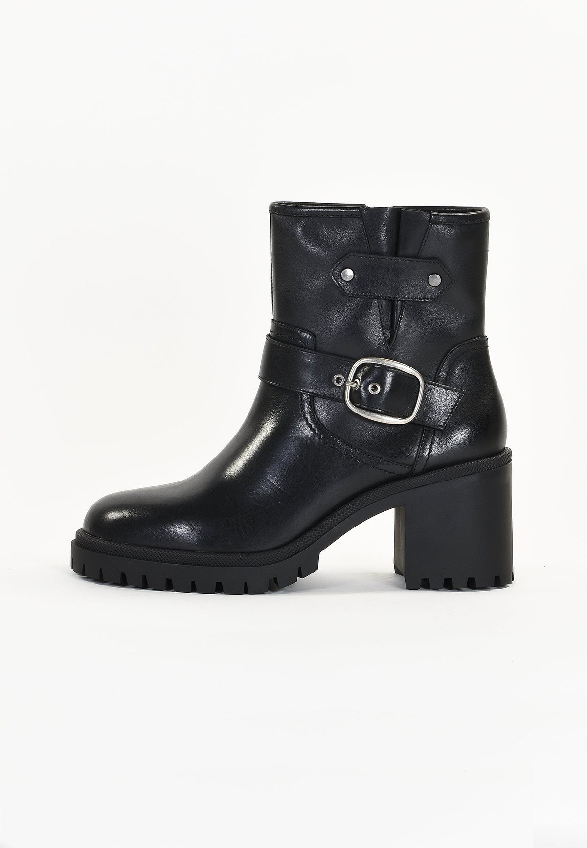 Botines Pensamiento - Negro Liso