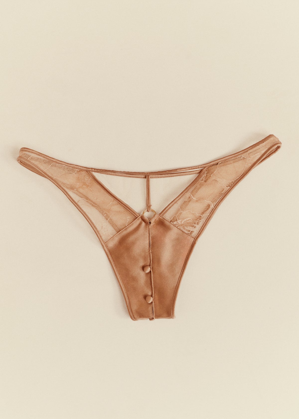 Lingerie Adorn -Sand-Open - Sand - Femme