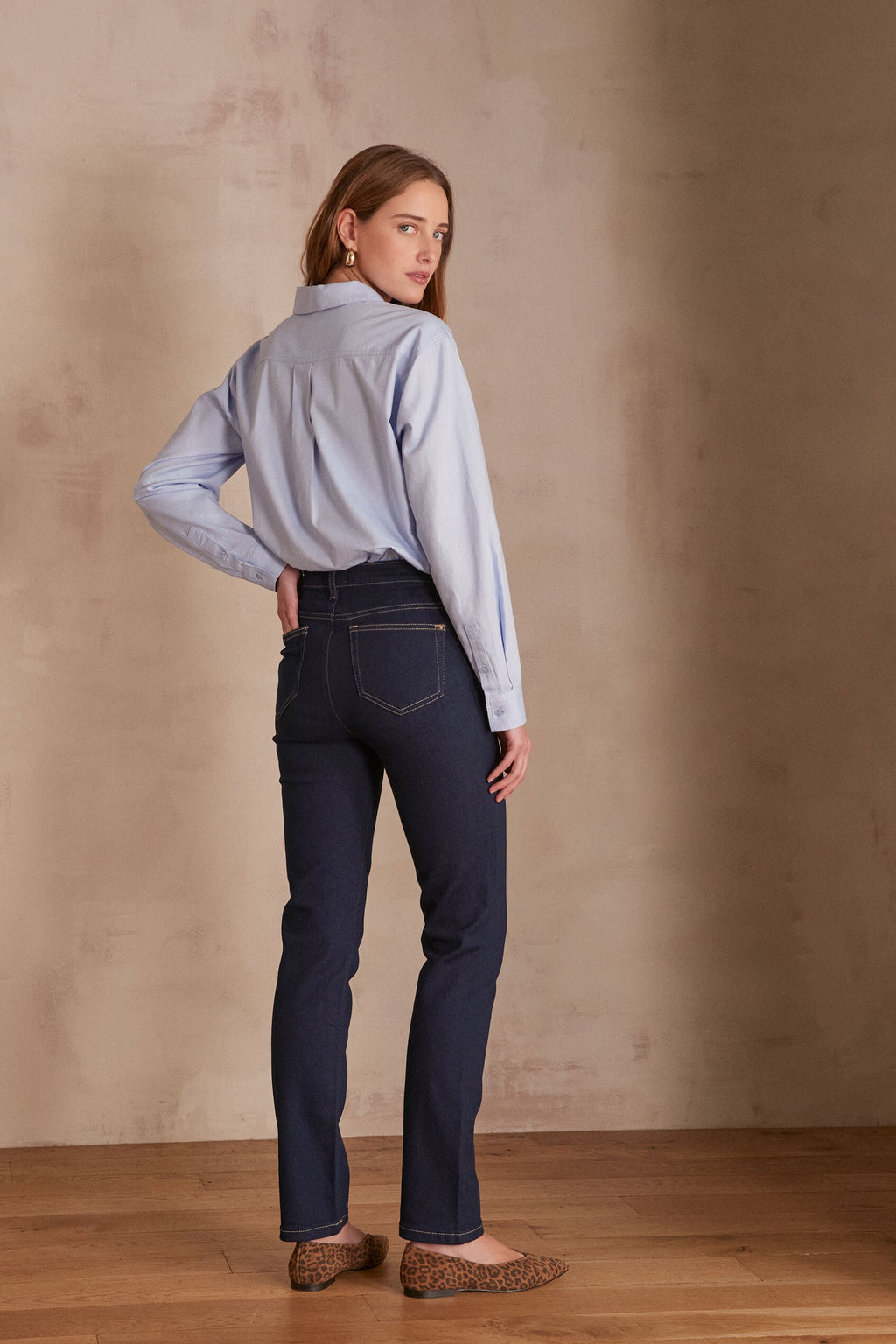 Pantalón Sonia Straight Fit - Celadón