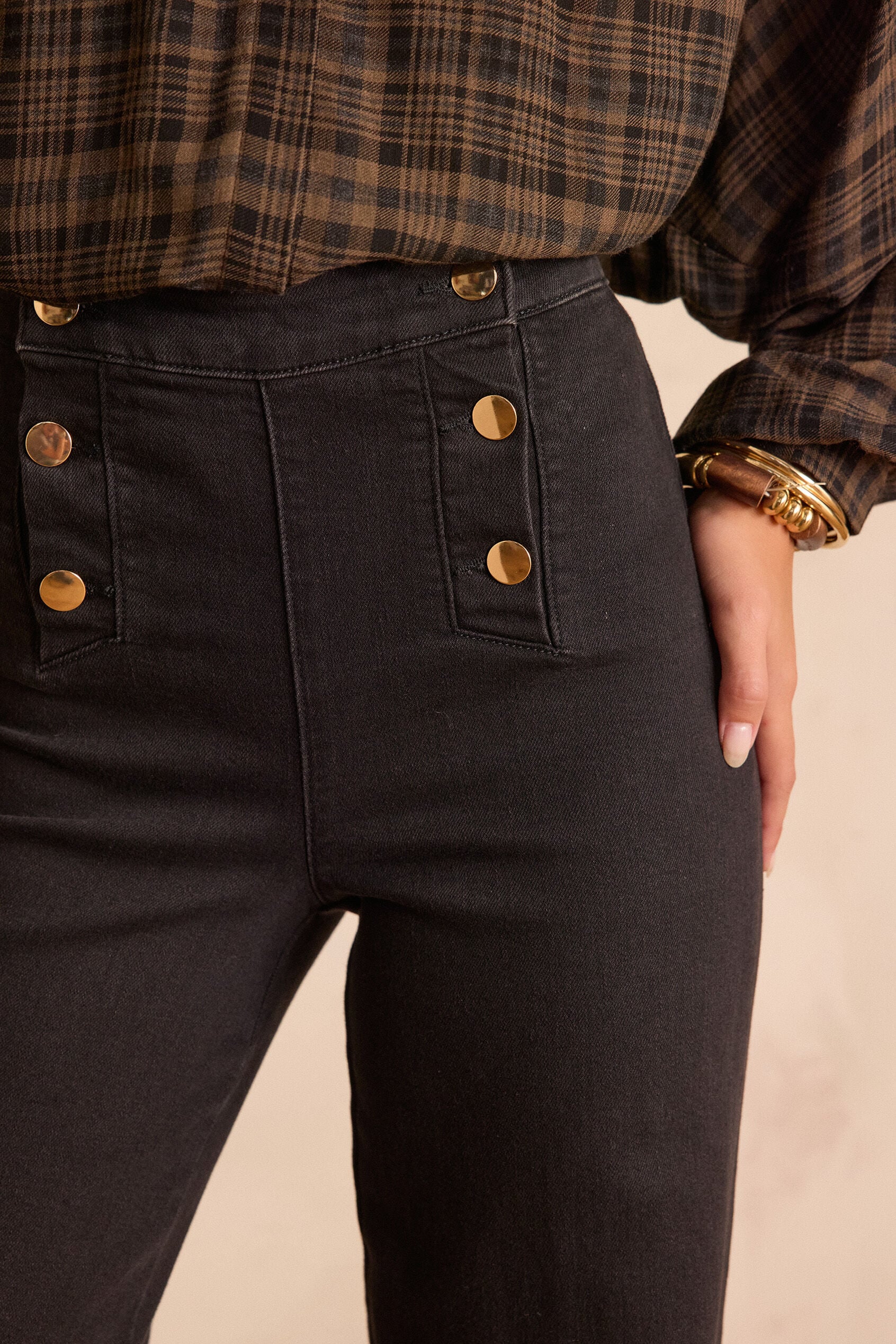 Pantalón Oxan Denim - Negro