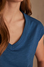 Delya T-shirt - Petrol