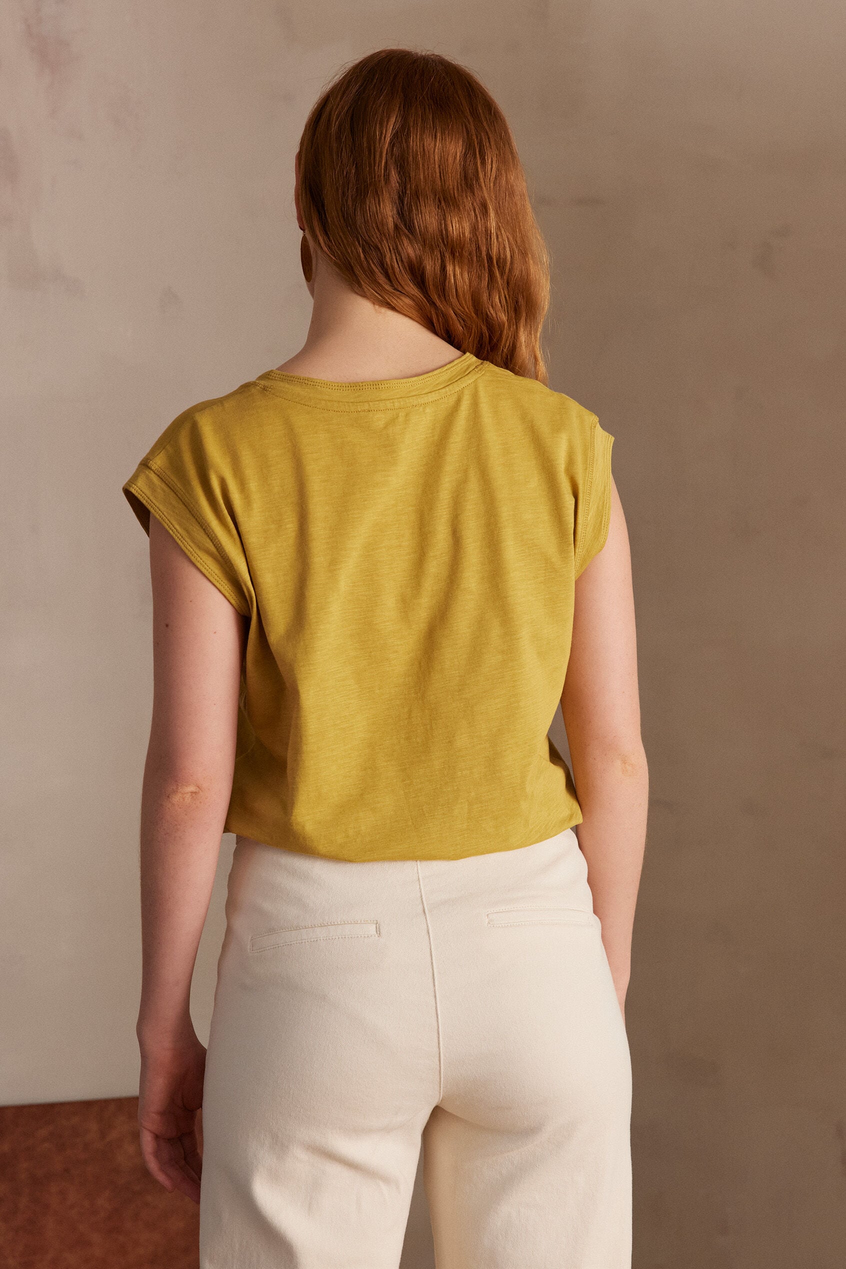 Camiseta Delya - Anis