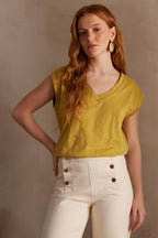 Camiseta Delya - Anis