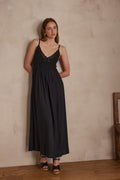 Flou Maëline Crochet - Negro