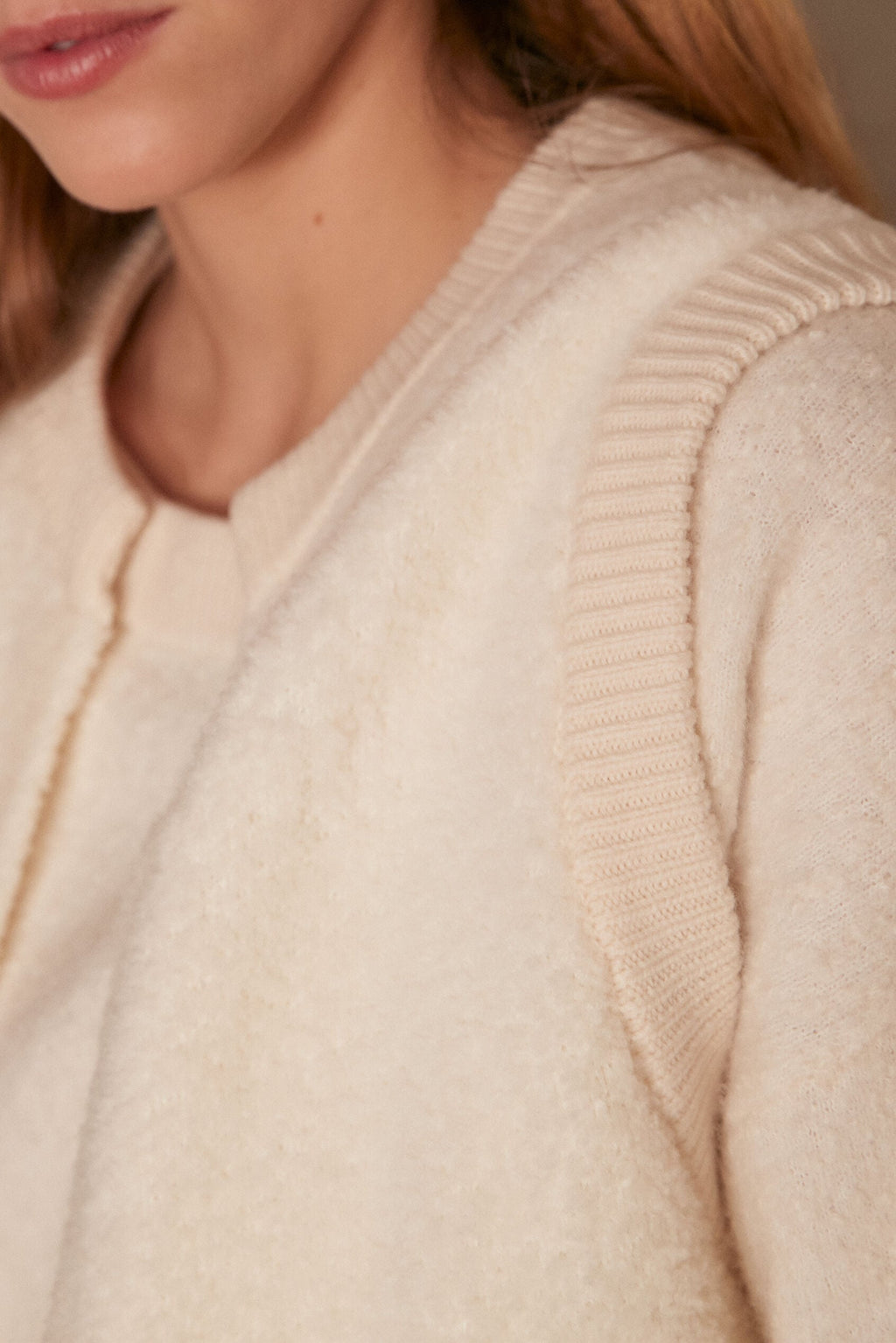 Chaqueta Clarence - Crema