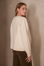 Chaqueta Clarence - Crema