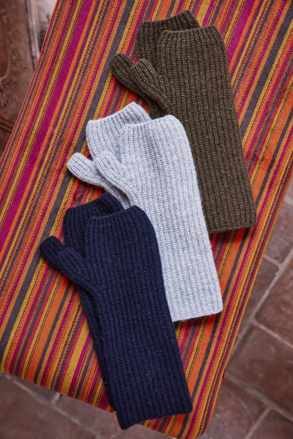 Guantes Ana - Jaspeado Claro