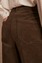 Pantalón Luna Velours - Caqui