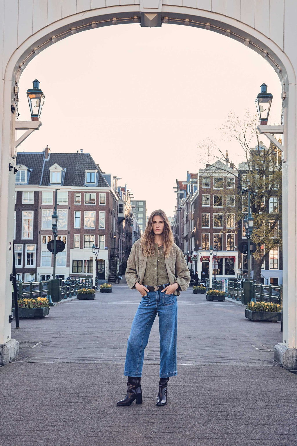 Pantalón Léa Cropped - Lavado Claro