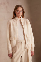 Claudio Waistcoat/Cardigan - Cream