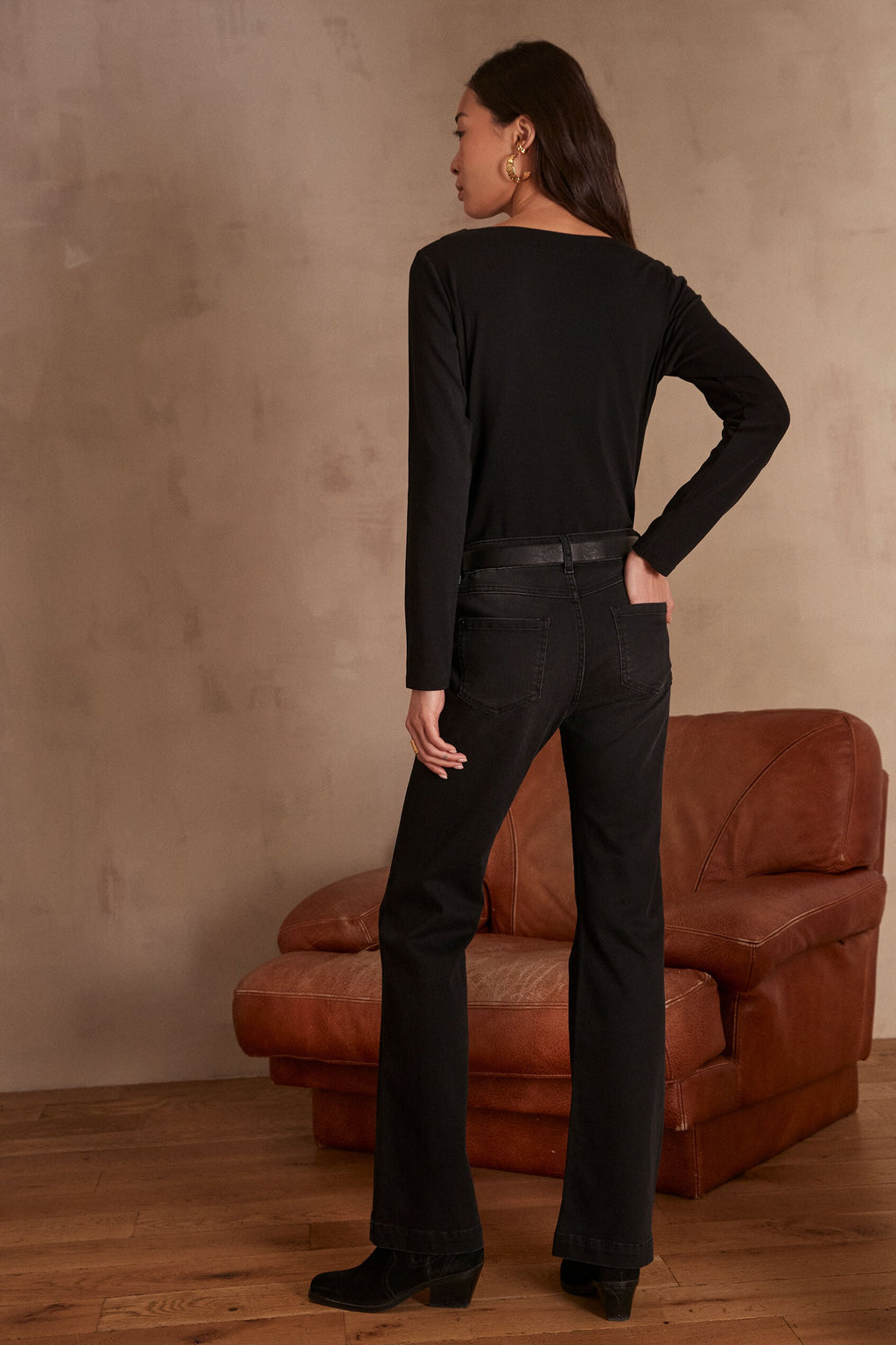 Pantalón Lola Flare - Negro