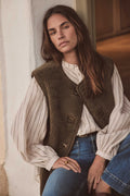 Cárdigan Sabrina - Caqui