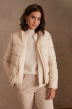 Alister Puffer Jacket - Natural