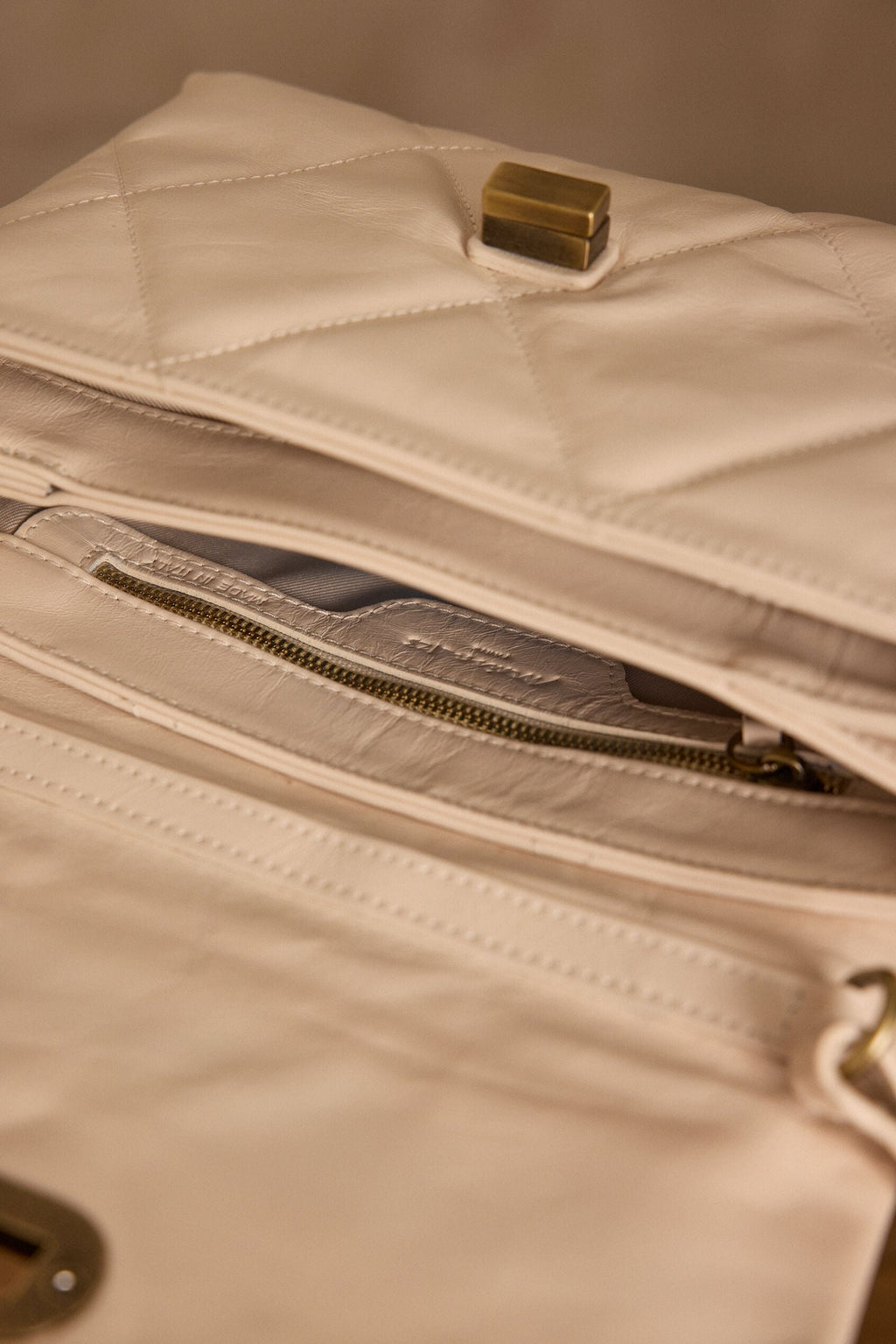Bolso Pequeño Gaby - Crema