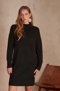 Vestido de punto Maria - Negro