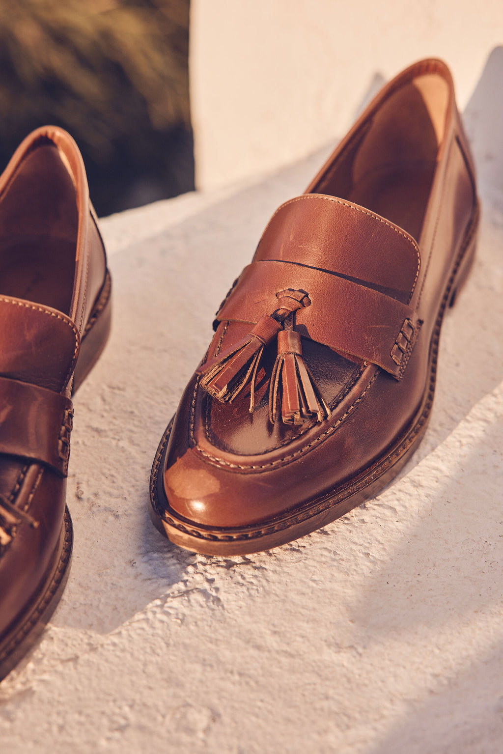 Mocasines Rosa - Camel Claro