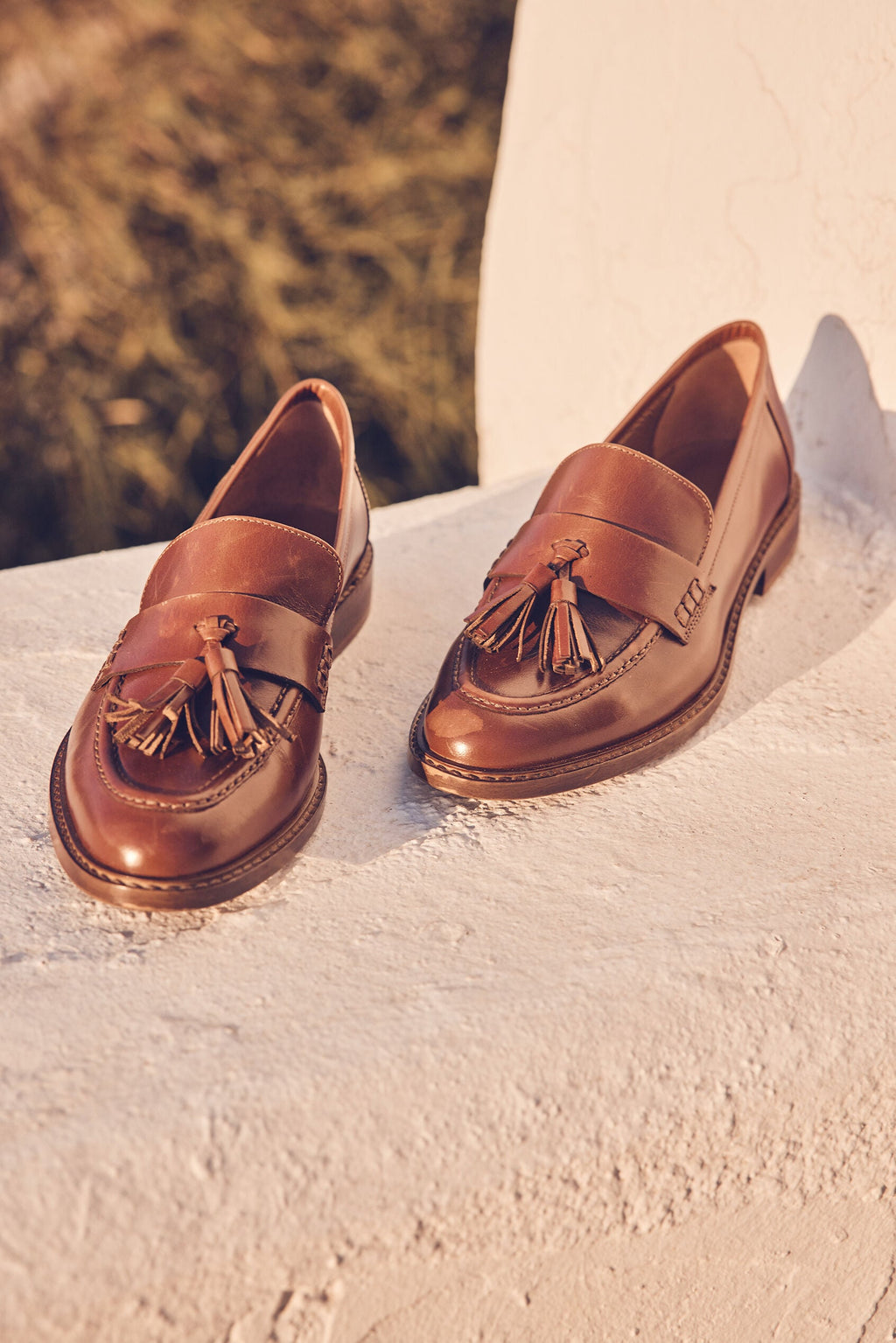 Mocasines Rosa - Camel Claro