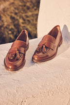 Mocasines Rosa - Camel Claro