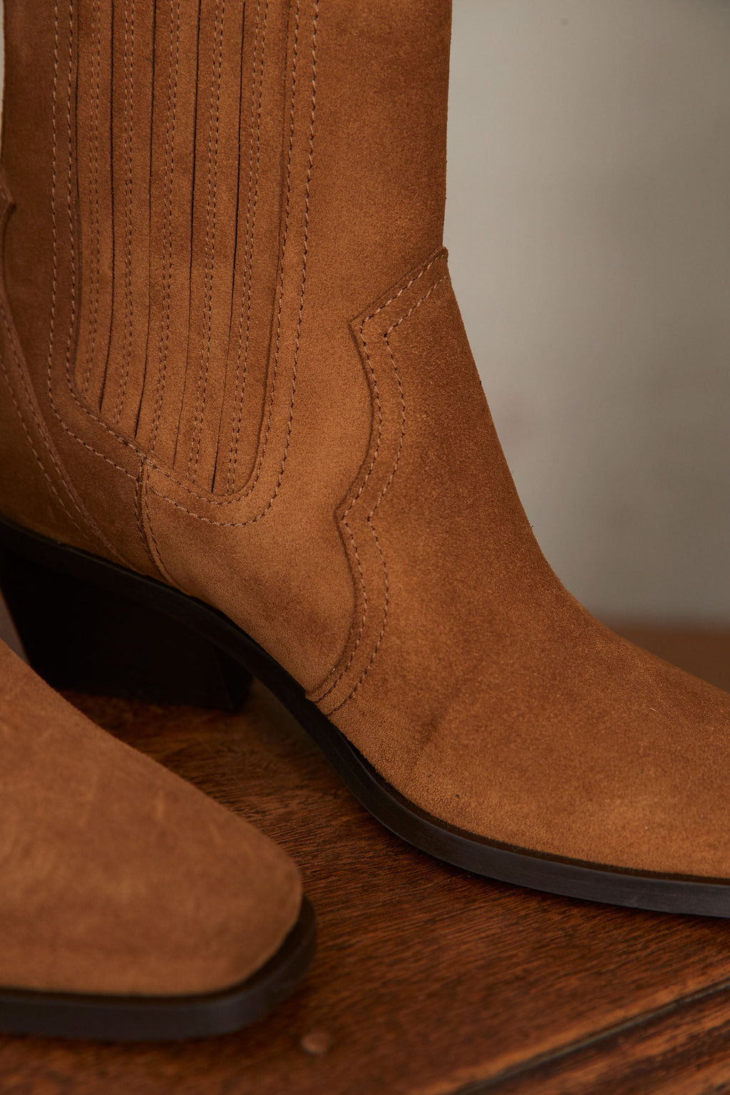 Rachel Ankle Boots - Light Camel