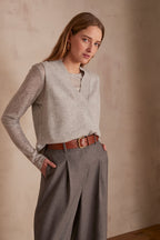 Aristide Jumper - Light Grey Marl