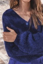 Cárdigan Chelton - Azul Klein