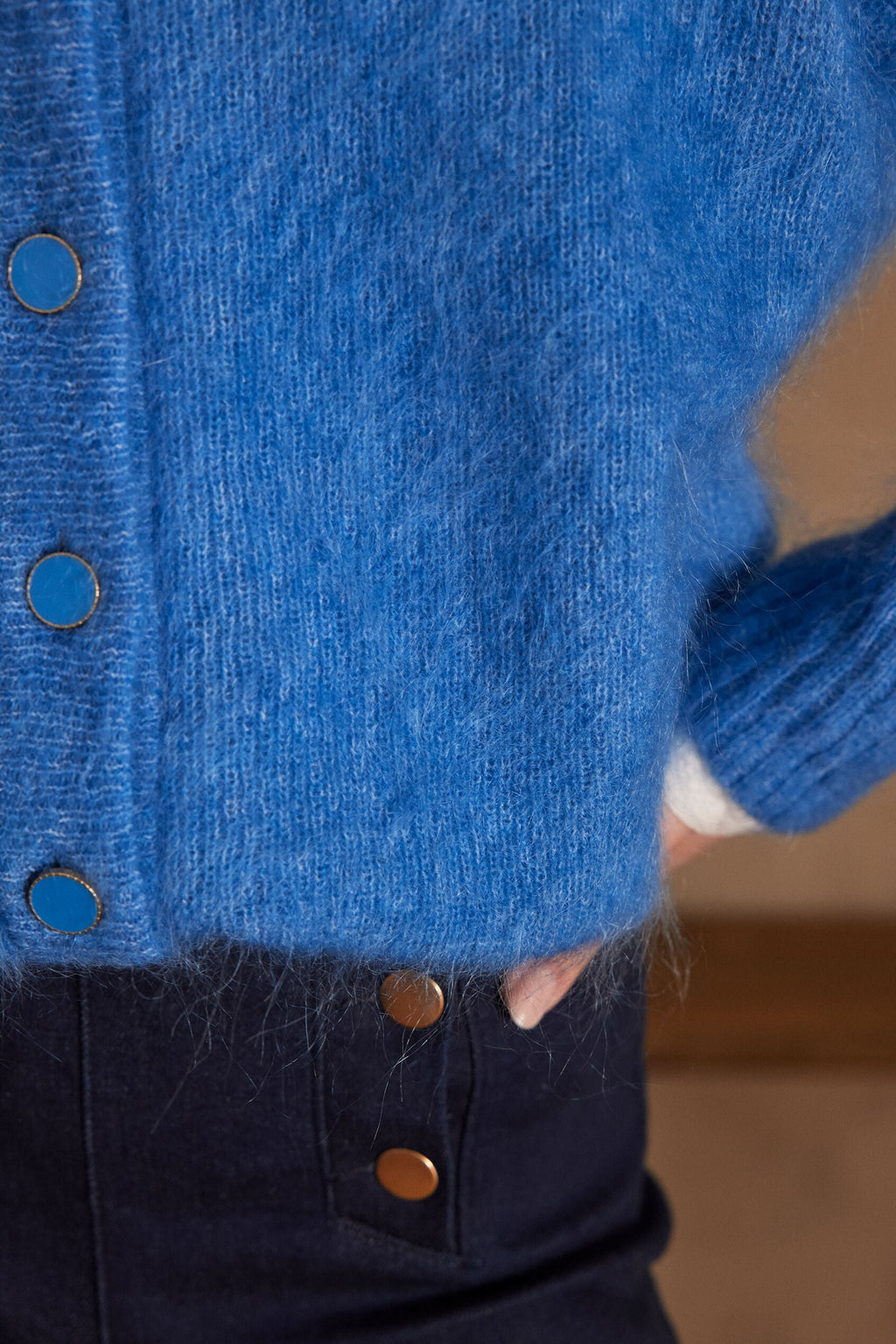 Chaqueta/Cárdigan Lou - Azul