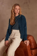 Chaqueta/Cárdigan Lou - Verde Abeto