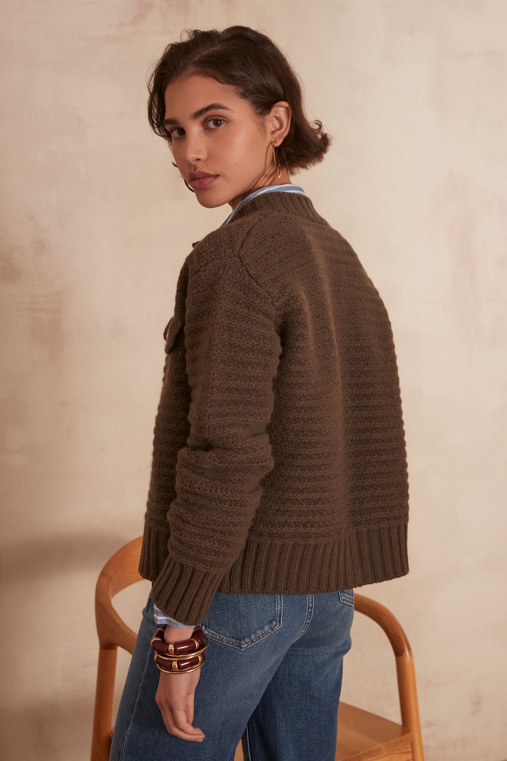 Chaqueta Salma - Caqui