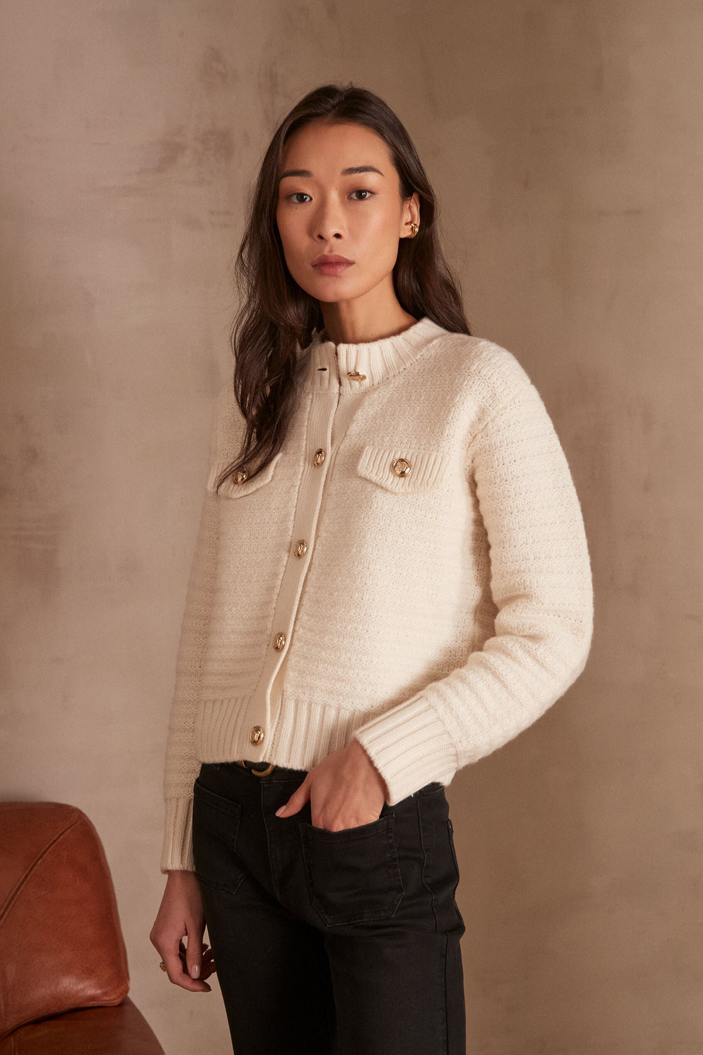 Chaqueta Salma - Crema